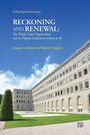 : Reckoning and Renewal: The World Trade Organization and Its Dispute Settlement System at 30, Buch
