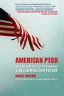 AMERICAN PTSD. Healing our collective traumas & reclaiming our future. Mark Gerzon. Eine zerfledderte US-Flagge im Wind.