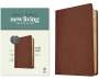 : NLT Super Giant Print Bible, Filament-Enabled Edition (Genuine Leather, Brown, Red Letter), Buch