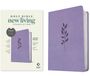 : NLT Giant Print Premium Value Bible, Filament-Enabled Edition (Leatherlike, Lavender Vine), Buch