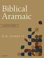 Titel: "Biblical Aramaic: A Beginning Grammar", Autor: H.H. Hardy II. Geometrische Muster in Braun- und Blautönen.