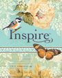 New Living Translation: Inspire Bible Nlt, Filament Enabled (Leatherlike, Vintage Blue/Cream), Buch