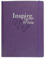 New Living Translation: Inspire Praise Bible Large Print Nlt, Filament Enabled (Hardcover Leatherlike, Purple), Buch