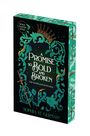 "A PROMISE SO BOLD AND BROKEN: DELUXE LIMITED EDITION" von Sophia St. Germain. Logo eines aufgeschlagenen Buches.