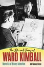"The Life and Times of Ward Kimball" oben, ein Mann lacht; Zeichnungen von Cartoon-Vögeln in der Hand.