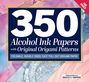 Bradley S Tompkins: 350 Alcohol Ink Papers with Original Origami Patterns, Buch