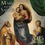 Tan Books: 2025 Mary and the Saints Wall Calendar, KAL