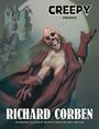 "CREEPY presents RICHARD CORBEN" oben. Verfallenes Haus und gespenstische Figur mit verzerrtem Gesicht in bedrohlicher Pose.