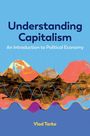 „Understanding Capitalism: An Introduction to Political Economy“ von Vlad Tarko. Abstrakte Formen in lebhaften Farben.