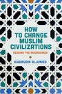 "How to Change Muslim Civilizations", "Reading the Muqaddimah", "Khairudin Aljunied". Arabeskes Muster im Hintergrund.