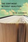 Peter Sloterdijk: The Continent Without Qualities, Buch