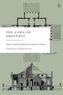 "The Laws of Property" von Andreas Rahmatian, Skizze eines Gebäudes mit einem kleinen Hirsch-Logo oben rechts.