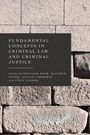 Text: "Fundamental Concepts in Criminal Law and Criminal Justice." Hintergrund: Mauer aus groben Steinblöcken.