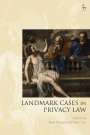 : Landmark Cases in Privacy Law, Buch