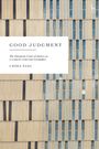 Urska Sadl: Good Judgment, Buch