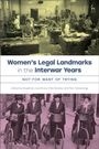 : Women's Legal Landmarks in the Interwar Years, Buch