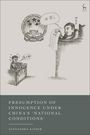 "Presumption of Innocence Under China's 'National Conditions'" von Alexandra Kaiser. Illustration mit Gerichts- und Justizszene.