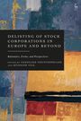 : Delisting of Stock Corporations in Europe and Beyond, Buch