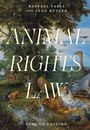 "Animal Rights Law, Second Edition" von Raffael Fasel und Sean Butler. Darstellung von Tieren in einer Waldszene.