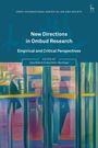 "OÑATI INTERNATIONAL SERIES IN LAW AND SOCIETY. New Directions in Ombud Research: Empirical and Critical Perspectives. Editor: Julia Dahlvik & Axel Pohn-Weidinger. Unterer Teil zeigt ein abstraktes Gemälde mit vertikalen Linien und bunten Formen."