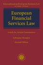European Financial Services Law, Buch