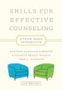 "SKILLS FOR EFFECTIVE COUNSELING" oben, darunter zwei stilisierte Sessel, einer blau, einer grün, und "2nd Edition".