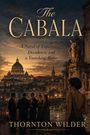 „The Cabala - A Novel of Expatriates, Decadence, and a Vanishing Rome.“ Vor einer abendlichen Stadtansicht, Menschen.
