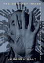 „THE CONTACT IMAGE“ oben, „JOHANNA MALT“ unten; eine Hand vor einem Gesicht mit gespreizten Fingern, abstraktes Muster.
