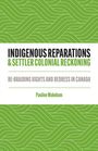 Text: "Indigenous Reparations & Settler Colonial Reckoning. Re-Braiding Rights and Redress in Canada. Pauline Wakeham." Weißer Hintergrund mit grünem Wellenmuster.