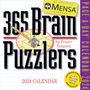 Workman Calendars: Mensa(r) 365 Brain Puzzlers Page-A-Day Calendar 2024, KAL