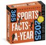 Workman Calendars: Official 365 Sports Facts-A-Year Page-A-Day(r) Calendar 2025, KAL