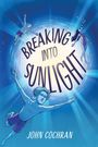 "Breaking into Sunlight" von John Cochran. Illustration: Drei Personen tauchen in strahlendes Licht in Blau- und Lilatönen.