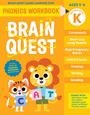 : Brain Quest Phonics Workbook: Kindergarten, Buch