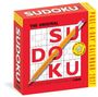 "THE ORIGINAL SUDOKU", "PAGE-A-DAY CALENDAR 2027", mit Bleistiftmotiv auf rotem Hintergrund.