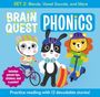 "SET 2: Blends, Vowel Sounds, and More. BRAIN QUEST PHONICS. Tiere in Helmen fahren Fahrrad, Skateboard, Roller."