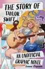 "The Story of Taylor Swift: An Unofficial Graphic Novel" von Lorena Cerqueira. Frau mit Gitarre und blonden Haaren.