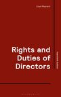„Rights and Duties of Directors“, Lloyd Maynard, Twentieth Edition. Dunkelrotes Cover mit weißem Text.