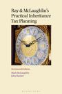 „Ray & McLaughlin’s Practical Inheritance Tax Planning, Seventeenth Edition“ über antik wirkendem Zifferblatt.