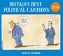 Text: „Britain's Best Political Cartoons 2026“. Zwei Männer in Anzügen; einer sagt: "You’re no Winston Churchill!"