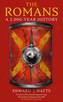 THE ROMANS, A 2,000-YEAR HISTORY. EDWARD J. WATTS. Roter Schild mit Flügeln und Blitz.