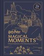 "Magical Moments", "Harry Potter", "25 Years of Magic", "A Visual Celebration of the Wizarding World in Film". Illustration eines Schlosses.