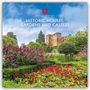 Carousel Calendar: Historic Houses, Gardens and Castles - Historische Landsitze, Gärten, Schlösser und Burgen 2025 - 12-Monatskalender, KAL