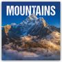 Carousel Calendar: Mountains - Die höchsten Berge 2025 - Wand-Kalender, KAL