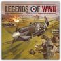 Carousel Calendar: Legends of World War II - Legendäre Flugzeuge des Zweiten Weltkrieges 2026 - Wand-Kalender, KAL