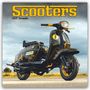 Carousel Calendar: Scooters - Motorroller 2027 - Wand-Kalender, KAL