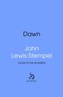 Text: "Dawn. John Lewis-Stempel. Cover to be revealed. doubleday." Hintergrund: Hellblau mit einem schlichten Logo.