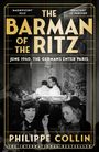 "THE BARMAN OF THE RITZ. JUNE 1940. THE GERMANS ENTER PARIS. PHILIPPE COLLIN." Stilvolle Frauen an einer Bar, Kellner im Hintergrund.