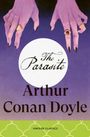 "The Parasite", Arthur Conan Doyle, VINTAGE CLASSICS. Zwei Hände mit langen, schwarzen Nägeln auf lilafarbenem Hintergrund.