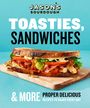 JASON'S SOURDOUGH. Toasties, Sandwiches & More. Proper delicious recipes to enjoy every day. Sandwich auf Holzbrett.