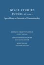 Joyce Studies Annual 2025, Buch